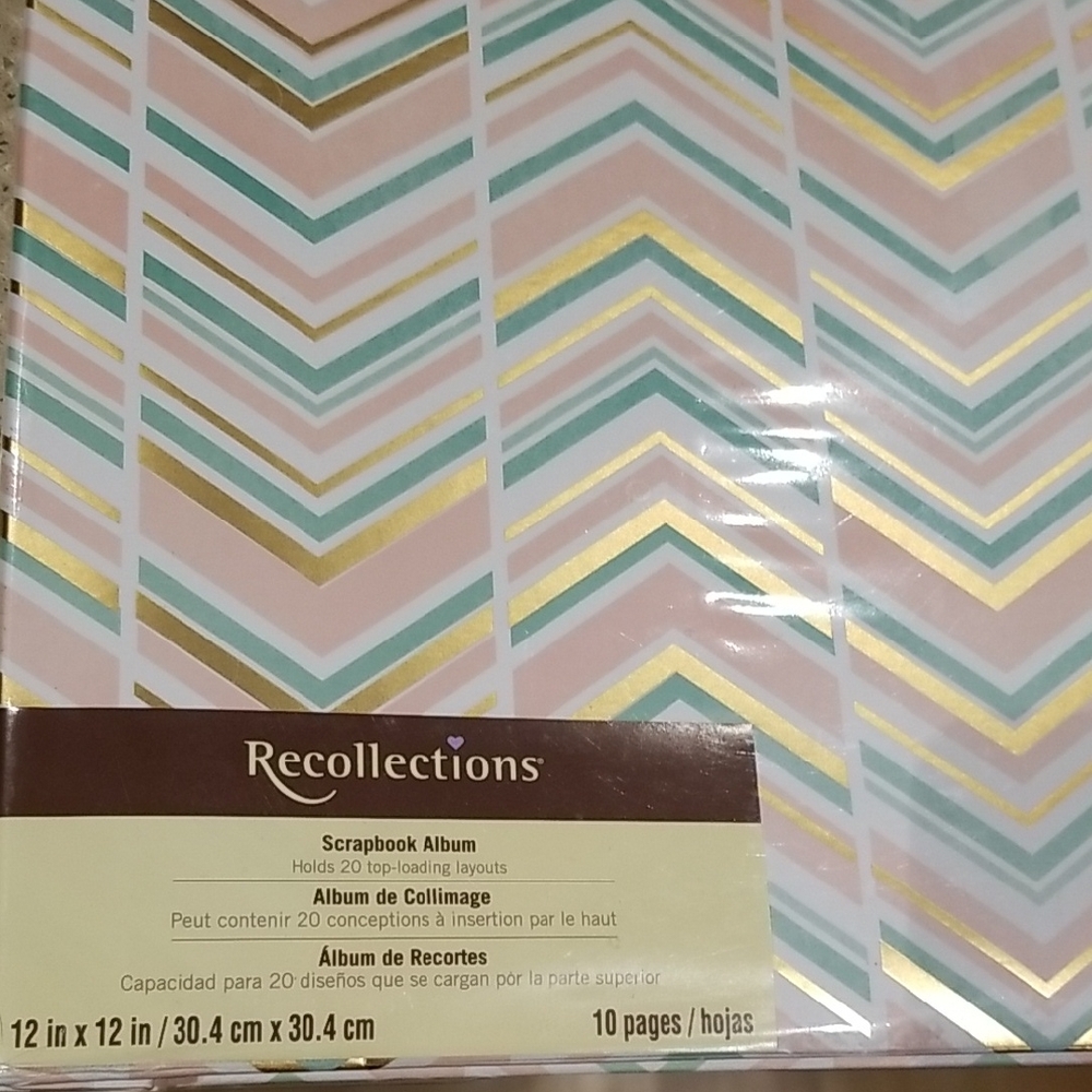 Recollections Chevron Scrapbook Album 12x12